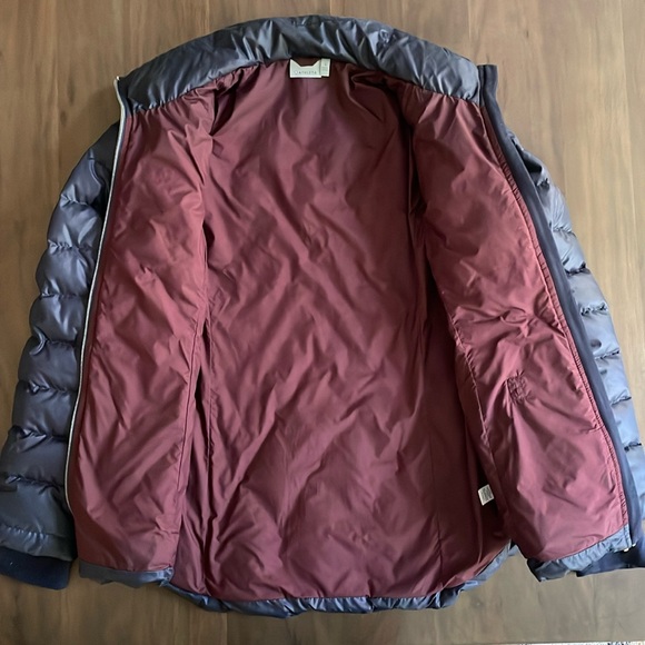 Athleta Quilted Diamond Navy Down Puffer size Small - Picture 12 of 12